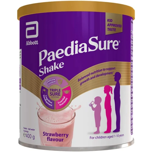 Lapte praf PediaSure Shake cu gust de capsuna (1-10 ani), 400 g cumpăra în Chișinau - 1 Lapte praf PediaSure Shake cu gust de capsuna (1-10 ani), 400 g cumpăra în Chișinau