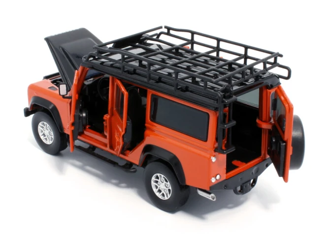 Миниатюрная модель внедорожника Tayumo Land Rover Defender 110 Off-Road Orange купить в Кишиневе
