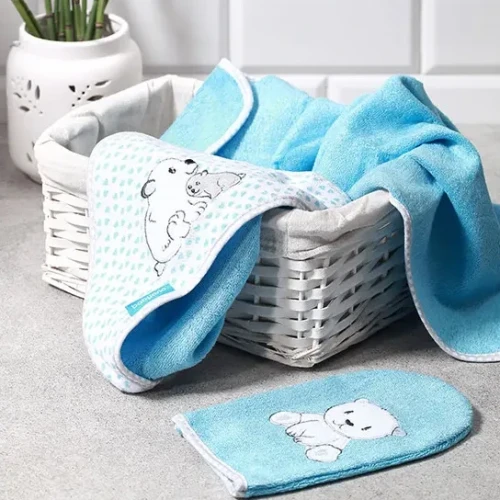 Детская перчатка для купания BabyOno Синий купить в Кишиневе