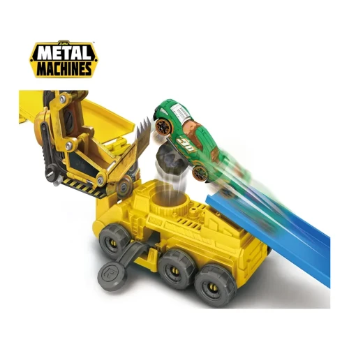 Set de joacă Zuru Metal Machines Construction Destruction, pistă cu buclă 360 grade și 2 mașinuțe die-cast cumpăra în Chișinau