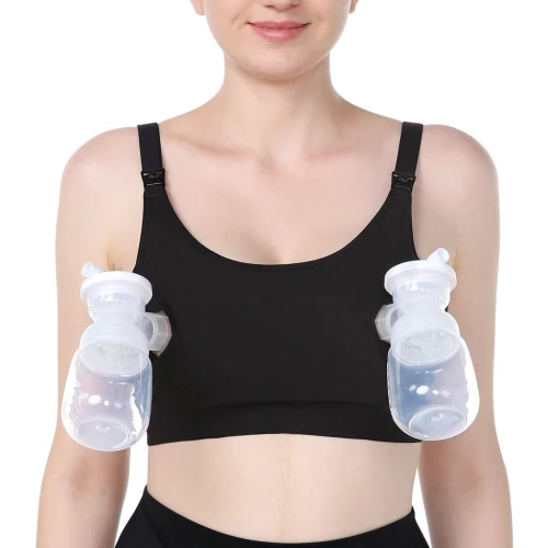 Бюстгальтер для сцеживания Momcozy hands-free Black, размер L купить в Кишиневе