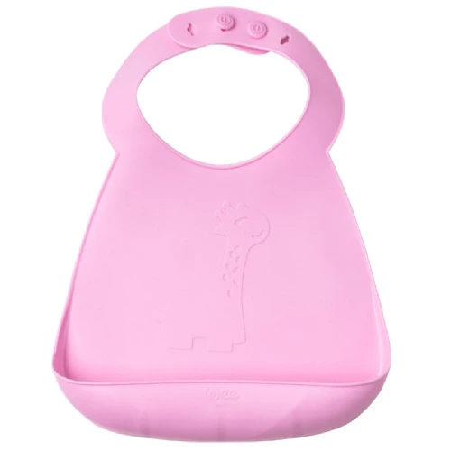 Слюнявчик из силикона WeeBaby Prime Розовый, Оранжевый, Фиолетовый, Голубой купить в Кишиневе