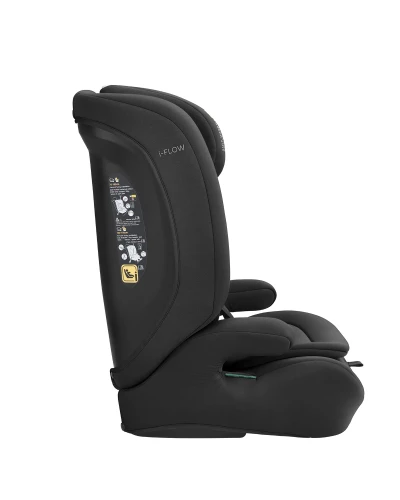 Scaun auto 76-150 cm (i-Size) KikkaBoo i-Flow Black cumpăra în Chișinau