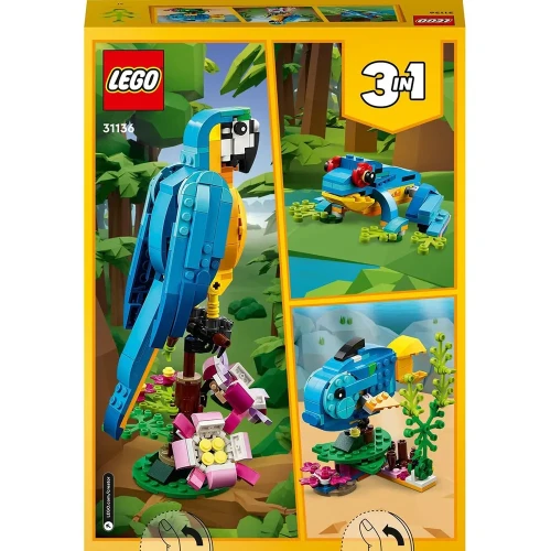 Set construcție Lego Creator Exotic Parrot, 253 elemente cumpăra în Chișinau