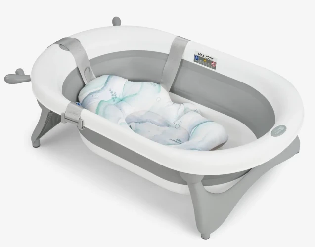 Suport din poliester pentru cădiță KikkaBoo Nubo Coral Mint, 49x7x34 cm cumpăra în Chișinau