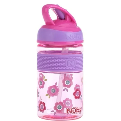 Cana cu pai 2 in 1 Nuby Tritan Flip-it 3+ 360 ml cumpăra în Chișinau