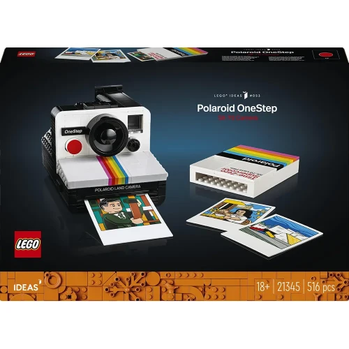 Set construcție Lego Ideas Polaroid OneStep, 516 elemente cumpăra în Chișinau