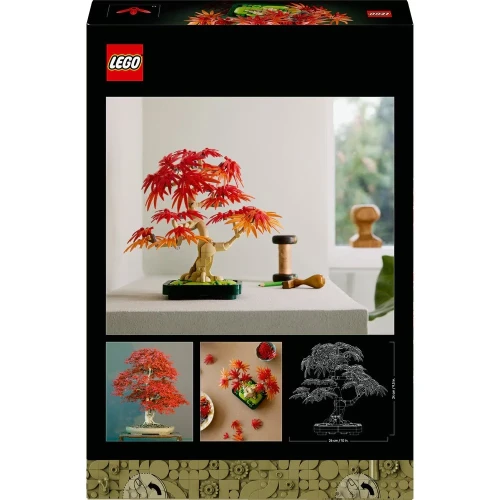 Set construcție Lego Botanicals Japanese Red Maple Bonsai Tree, 474 elemente cumpăra în Chișinau