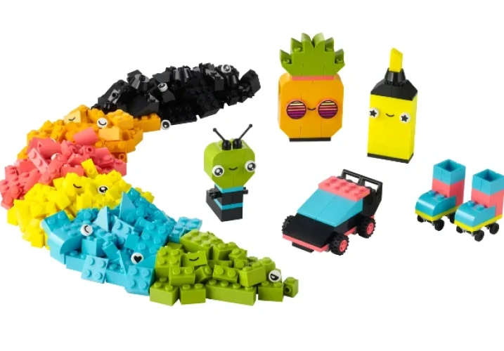 Конструкторы Lego Classic Creative Neon Fun, 333 элементов купить в Кишиневе