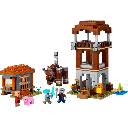 Set construcție Lego Minecraft The Pillager Outpost And Ravager, 665 elemente cumpăra în Chișinau
