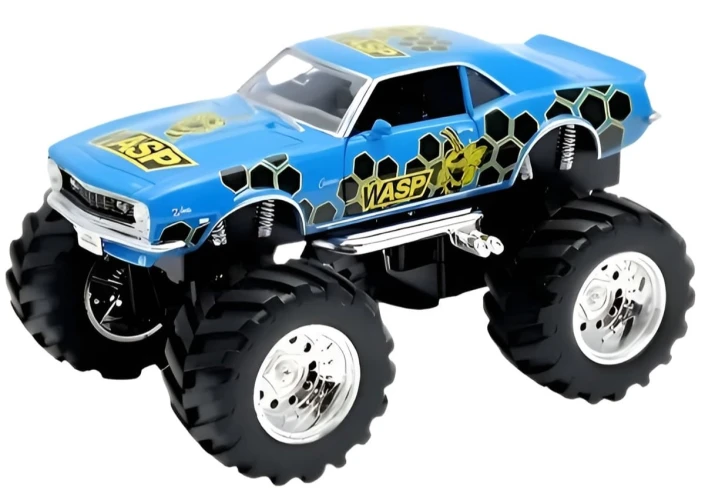 Mașina Welly Monster Truck 1968 Chevrolet Camaro Z28 1:38 Big Wheel cumpăra în Chișinau