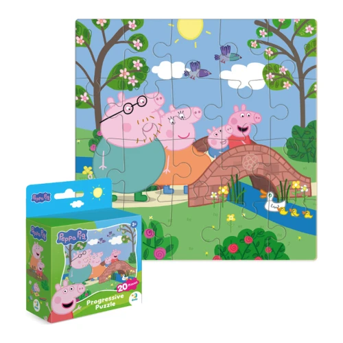 Puzzle Dodo Peppa Pig Plimbare în parc, 20 elemente cumpăra în Chișinau
