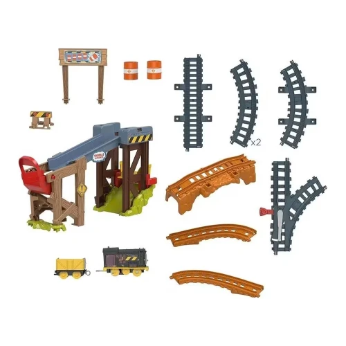 Набор железной дороги Thomas & Friends Diesel's Lift & Load Construction Mattel JBW20 купить в Кишиневе