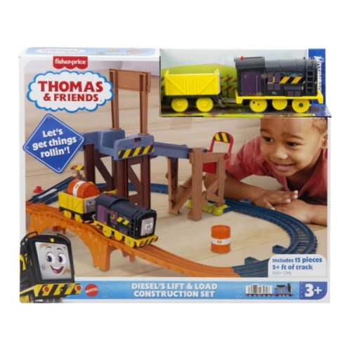 Набор железной дороги Thomas & Friends Diesel's Lift & Load Construction Mattel JBW20 купить в Кишиневе