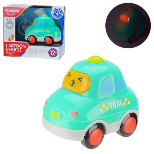 Jucărie interactivă Epid Carton Vehicle Taxi Green cumpăra în Chișinau