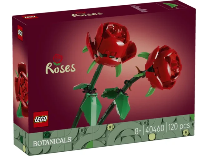 Set construcție Lego Botanicals Roses, 120 elemente cumpăra în Chișinau
