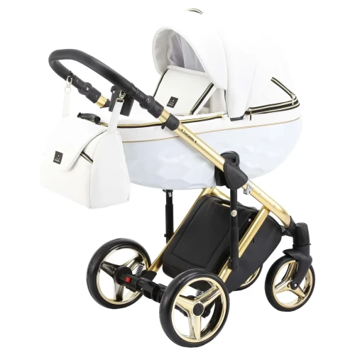 Коляска 2 в 1 Adamex Chantal Special Edition White купить в Кишиневе