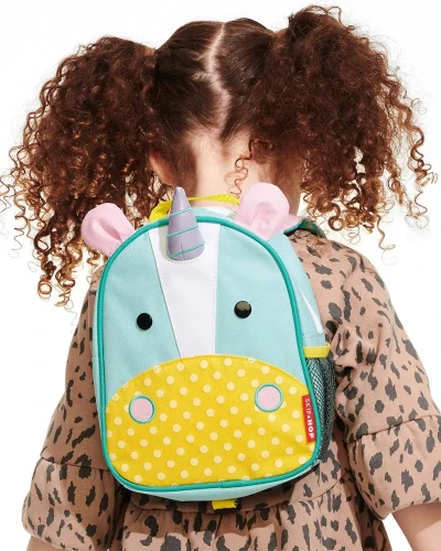 Rucsac pentru copii cu centură de siguranță Skip Hop Zoo Unicorn, 19x8x23 cm cumpăra în Chișinau
