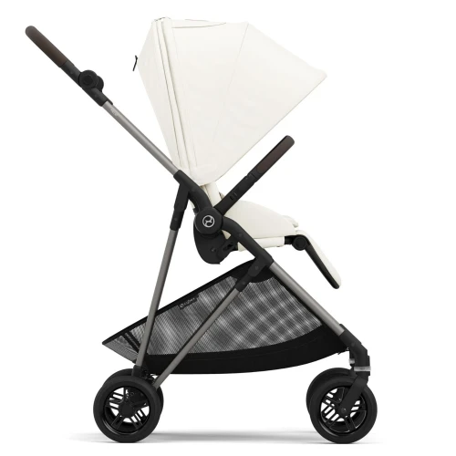 Прогулочная коляска с реверсивным блоком Cybex Melio B Cotton White купить в Кишиневе