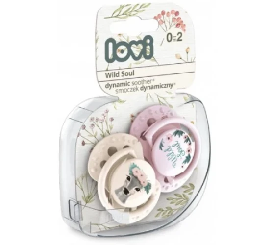 Suzeta  din silicon dinamica Lovi Wild Soul (6-18 luni) 2 buc. cumpăra în Chișinau