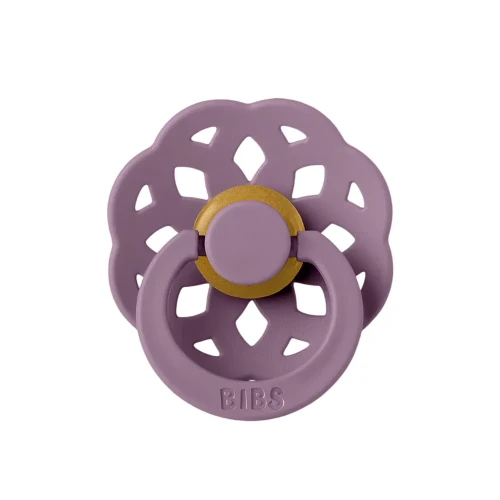 Пустышка круглая латексная Bibs Boheme Mauve, 6-18 мес. купить в Кишиневе