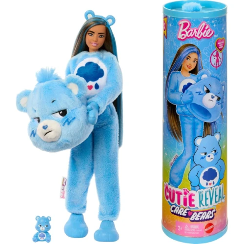 Păpușă Barbie Cutie Reveal în costum de pluș de ursuleț, 30 cm cumpăra în Chișinau