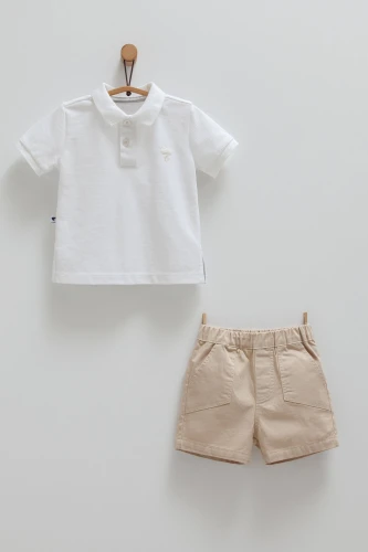 Set din 2 piese Caramell Polo Beige (12-18L) cumpăra în Chișinau