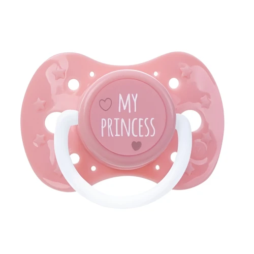 Suzetă simetrică din latex Akuku My Princess Pink, 0-6 luni cumpăra în Chișinau