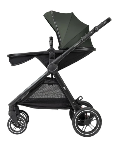 Carucior 3 in 1 KikkaBoo Ava Army Green cumpăra în Chișinau