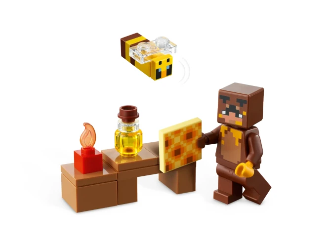 Set construcție LEGO Minecraft The Bee Cottage, 254 elemente cumpăra în Chișinau