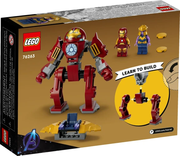 Конструкторы LEGO Marvel Iron Man Hulkbuster vs Thanos, 66 элементов купить в Кишиневе