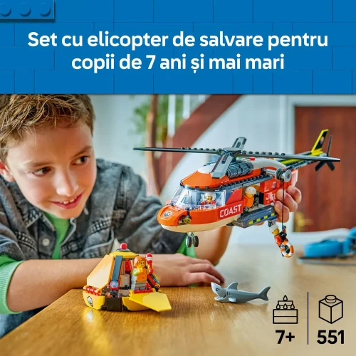 Конструкторы Lego City Coast Guard Helicopter, 551 элемент купить в Кишиневе
