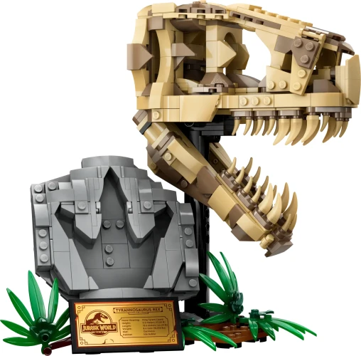 Set construcție LEGO Jurassic World, Dinosaur Fossils T. rex Skull, 577 elemente cumpăra în Chișinau