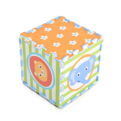 Covoraş pentru copii Moni Puzzle Animals Multicolor, 31x31x1 cm, 9 buc. cumpăra în Chișinau