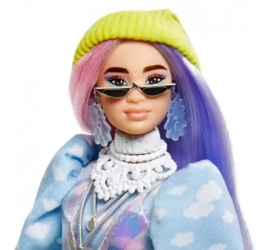 Păpușa Barbie "Extra" într-o pălărie verde deschis cumpăra în Chișinau