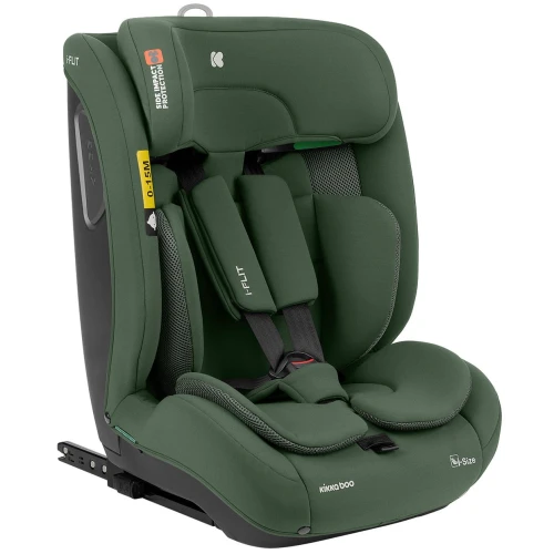 Scaun auto 76-150 cm (i-Size) Isofix KikkaBoo i-Flit Army Green cumpăra în Chișinau