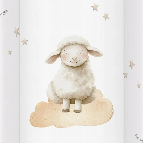 Пеленальник твердый Albero Mio Sleeping Sheep, 70x47 см купить в Кишиневе