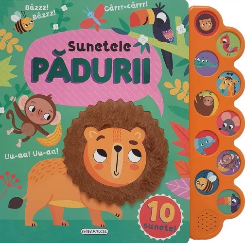 Carte Sunetele pădurii. 10 sunete cumpăra în Chișinau