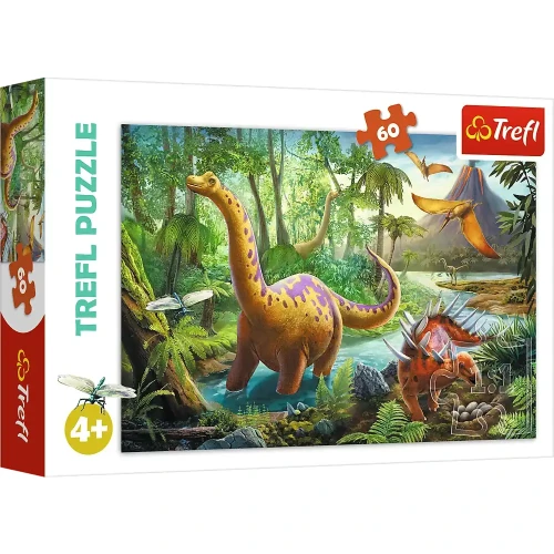 Пазл Trefl Dinosaur Migration, 60 элементов купить в Кишиневе