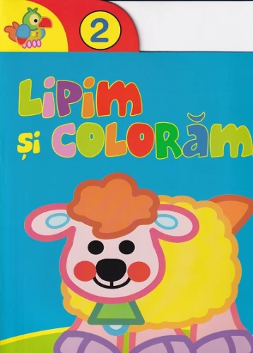 Carte de colorat Lipim și colorăm! 2 cumpăra în Chișinau