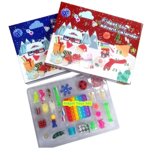 Адвент календарь Essa Toys с антистресс игрушками купить в Кишиневе