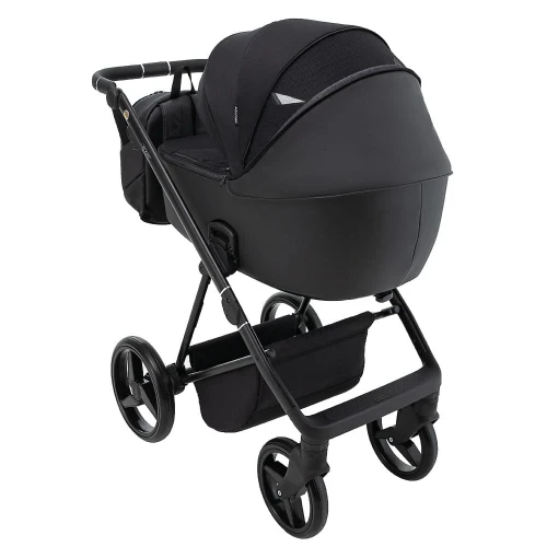 Коляска 2 в 1 Adamex Blanc Lux Black купить в Кишиневе