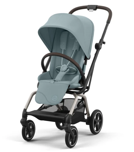 Прогулочная коляска с реверсивным блоком Cybex Eezy S Twist+ Stormy Blue купить в Кишиневе