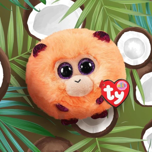 Плюшевая игрушка TY Обезьянка Coconut Beanie Balls, 10 см купить в Кишиневе