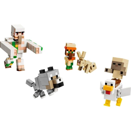 Set construcție Lego Minecraft Chicken Jockey Desert Attack, 428 elemente cumpăra în Chișinau