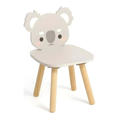 Детский стульчик U-Grow Koala, серый купить в Кишиневе