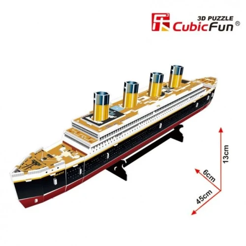 Puzzle 3D Cubic Fun Titanic, 35 elemente cumpăra în Chișinau