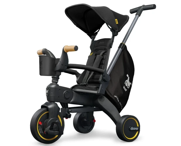 Tricicletă Doona Liki Trike S5 Nitro Black cumpăra în Chișinau