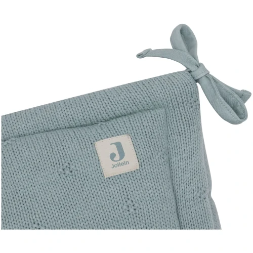 Бортики в кроватку Jollein Cosy Knit Sea Green (1 шт.), 180x30 см купить в Кишиневе