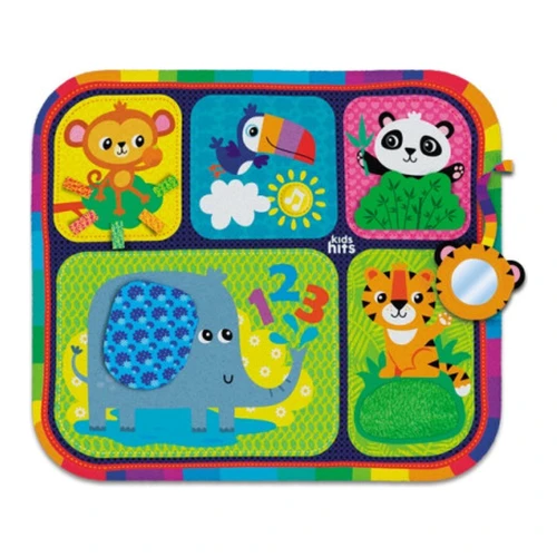 Сенсорный коврик для малышей Kids Hits My First Zoo, 79,5 x 70 см купить в Кишиневе